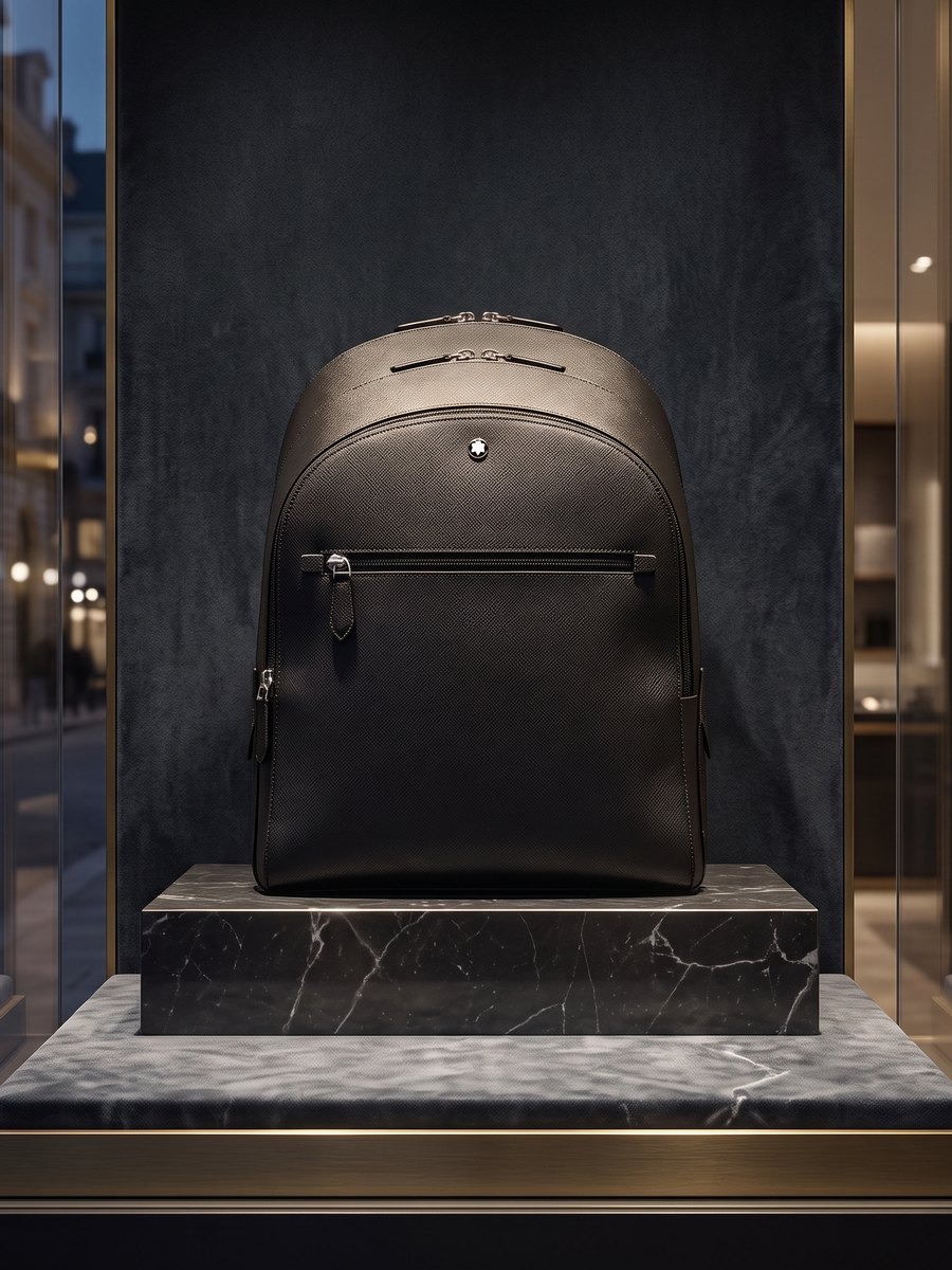 Zaini in pelle Montblanc e Lorenz disponibili nella gioielleria Lalinga Oro a Taranto